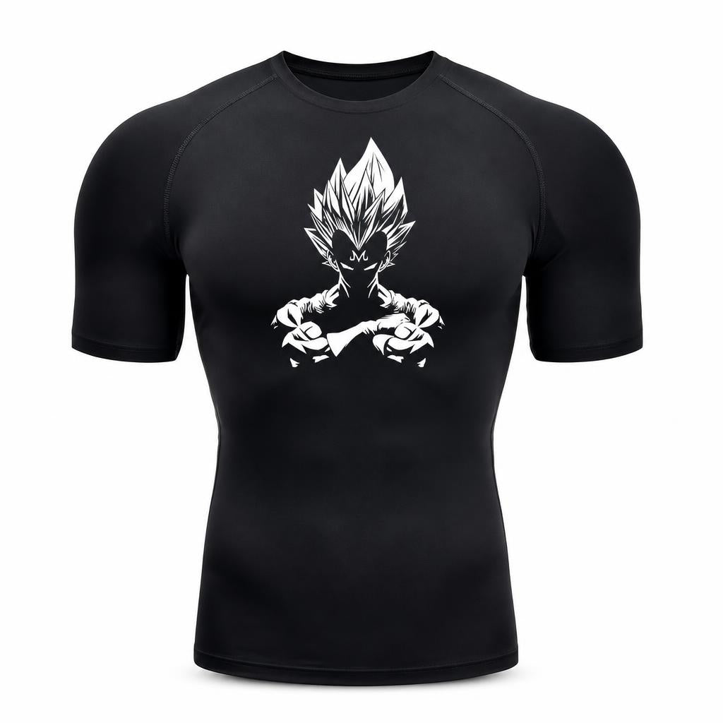 Camiseta de compresion con estampado