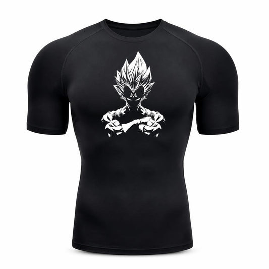 Camiseta de compresion con estampado