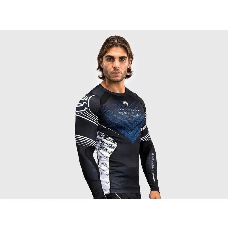 Camiseta de Compresión Deportiva Azul
