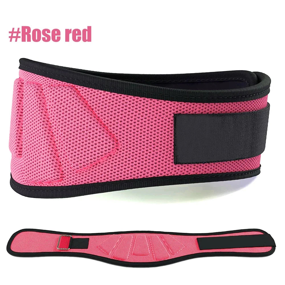 Weightlifting Squat Training Lumbar Support Band Sport Powerlifting Belt Fitness Gym Back Waist Protector for Men Woman's Girdle