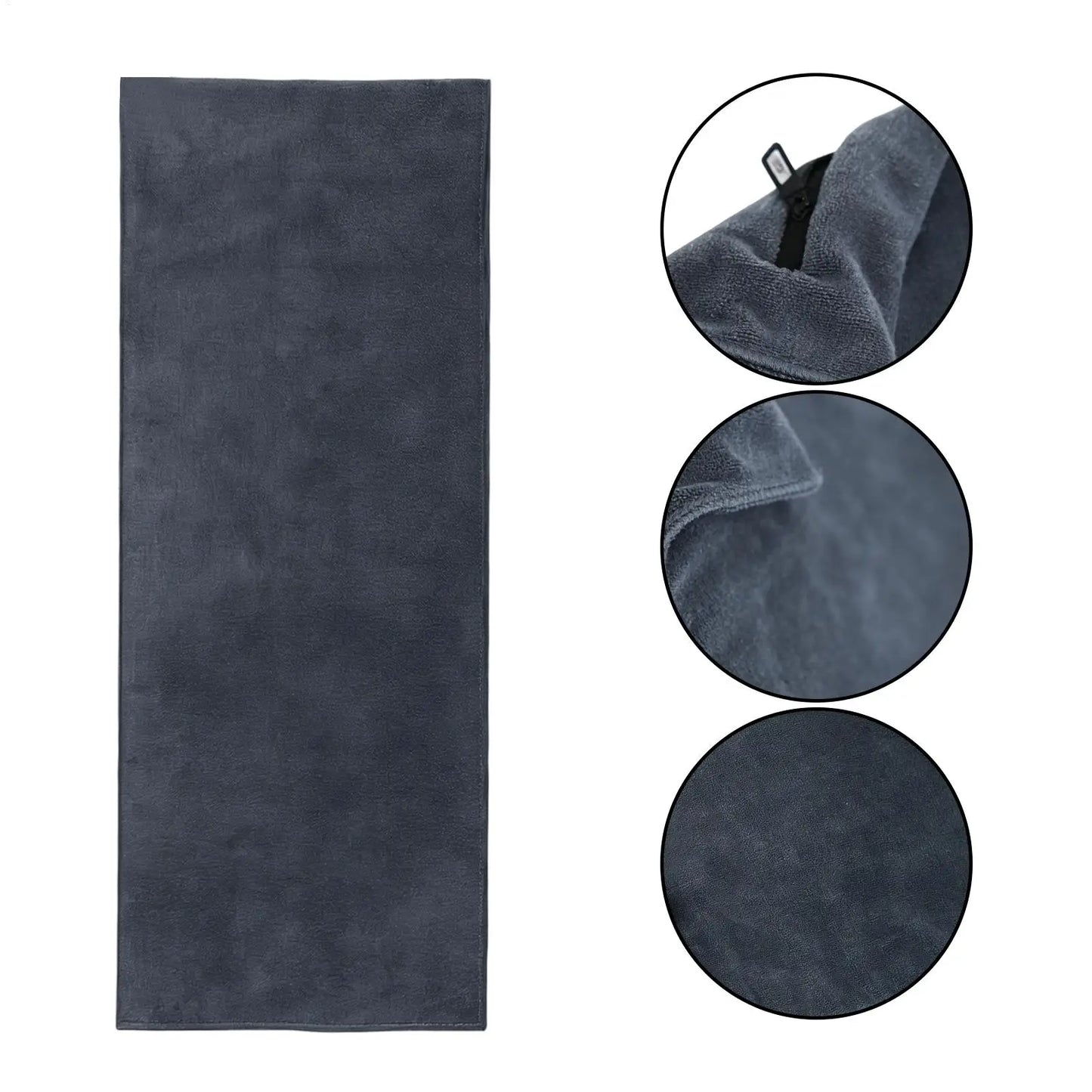 High-Performance Gym Towel Microfiber With Super Absorbency & Quick Dry For Yoga Tennis Fitness Training, Mat & Bench Cover