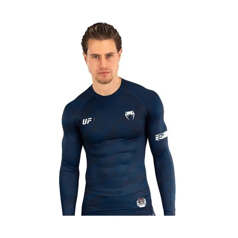Camiseta de Compresión Deportiva Azul