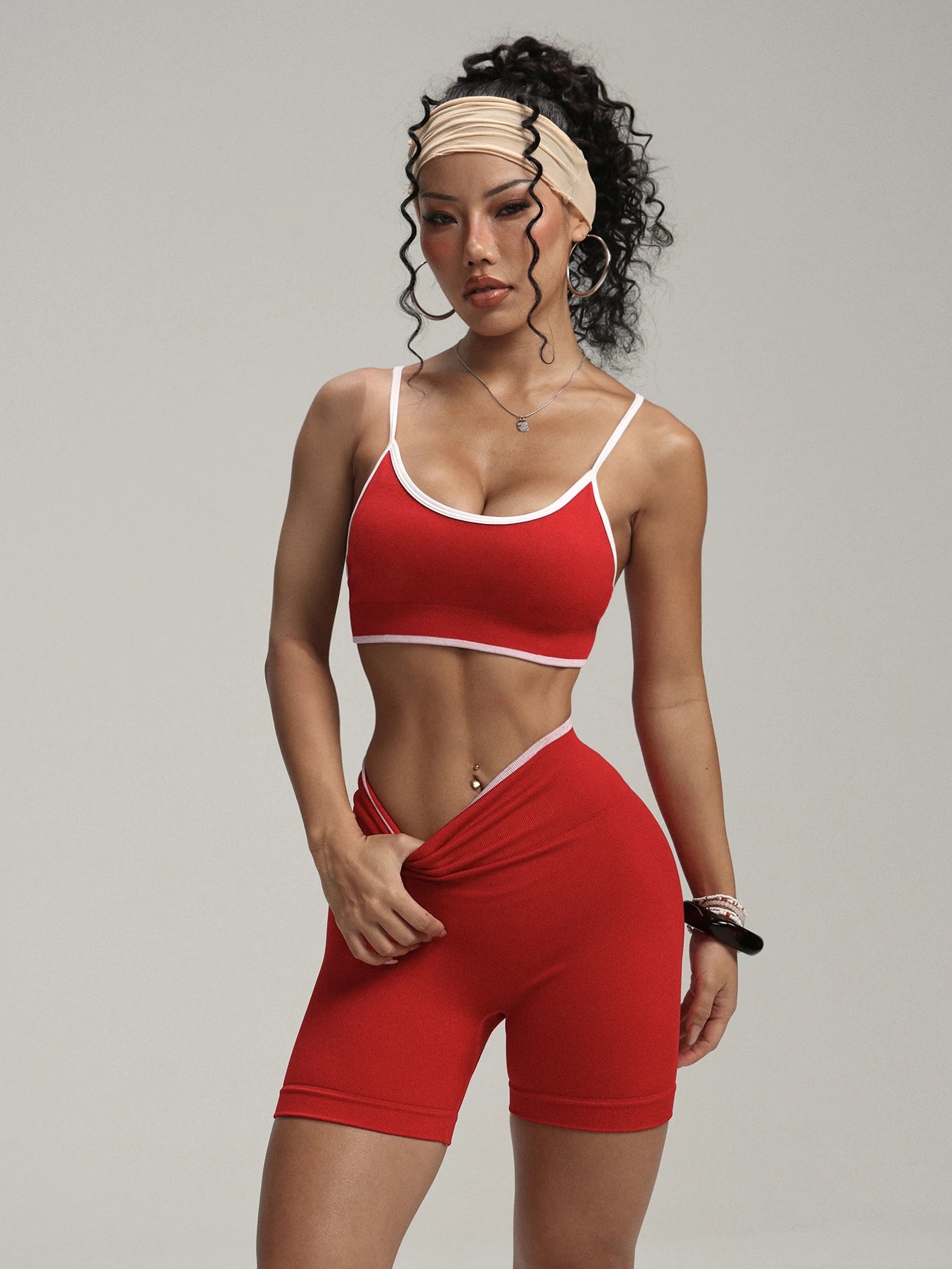 Conjunto Deportivo Mujer Cintura Alta