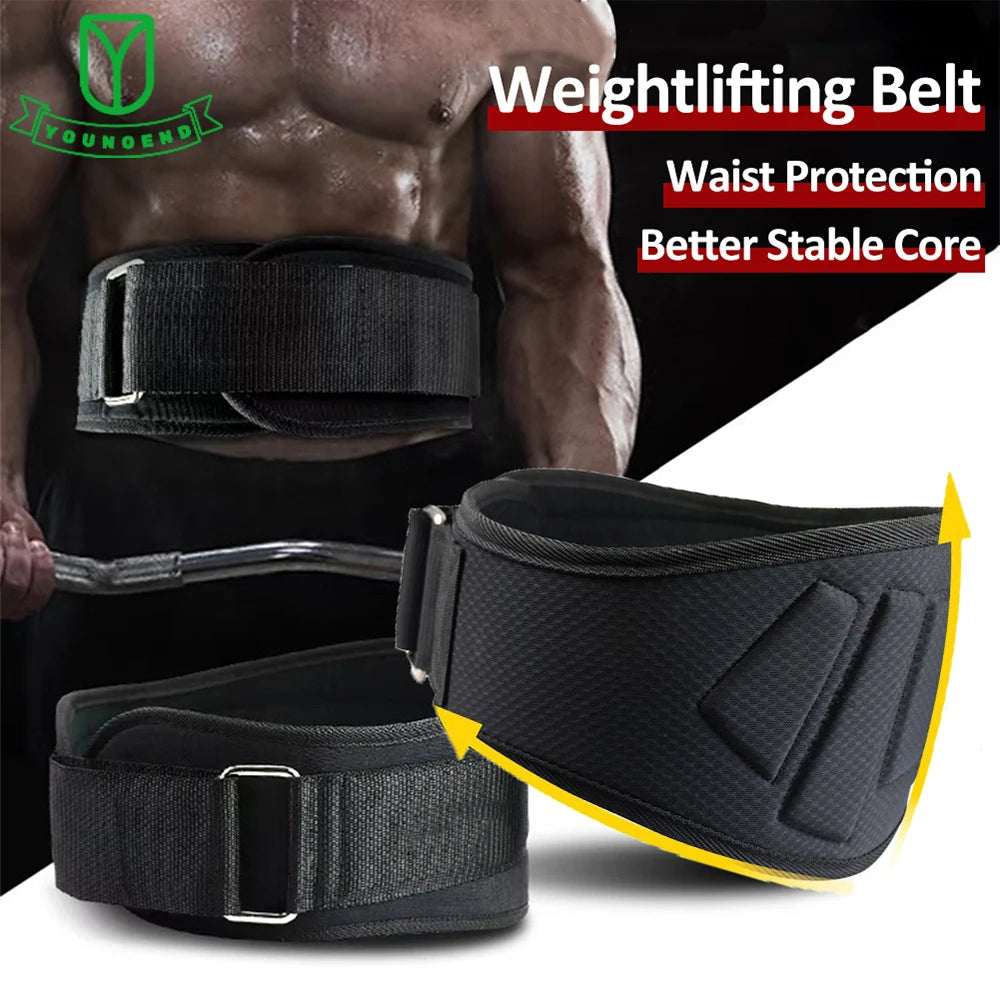 Weightlifting Squat Training Lumbar Support Band Sport Powerlifting Belt Fitness Gym Back Waist Protector for Men Woman's Girdle
