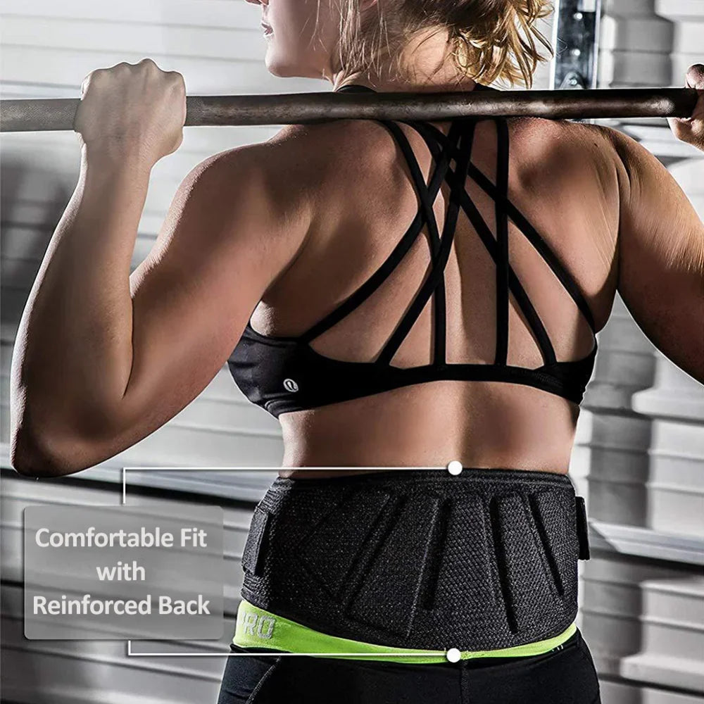 Weightlifting Squat Training Lumbar Support Band Sport Powerlifting Belt Fitness Gym Back Waist Protector for Men Woman's Girdle